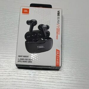 JBL Vibe Beam Earbuds in Black with Smart Ambient